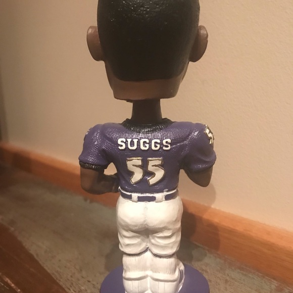 NFL Baltimore Ravens Bobblehead Terrell Suggs #55 football player - Picture 4 of 4